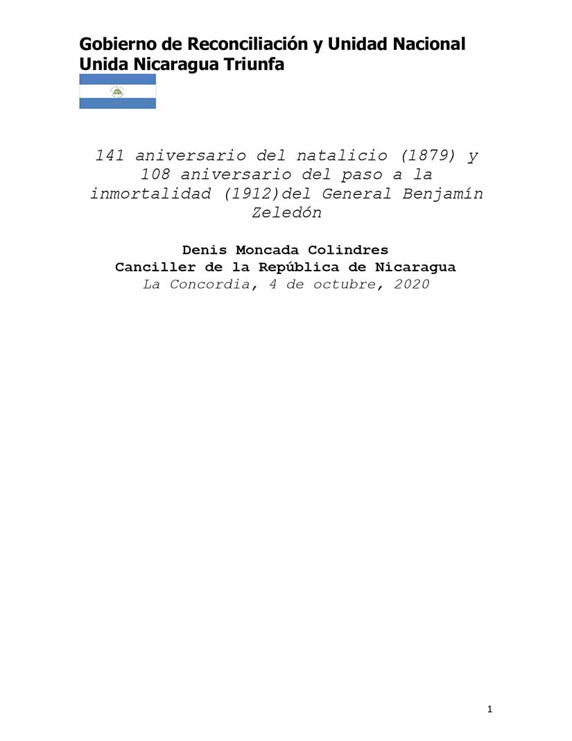 palabras-canciller-de-nicaragua-en-homenaje-zeledon